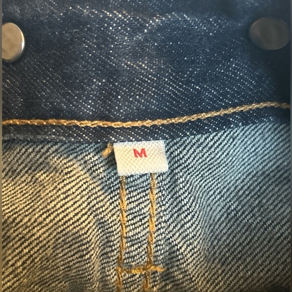 LEVI’S dark blue overalls EUC - Picture 6 of 7